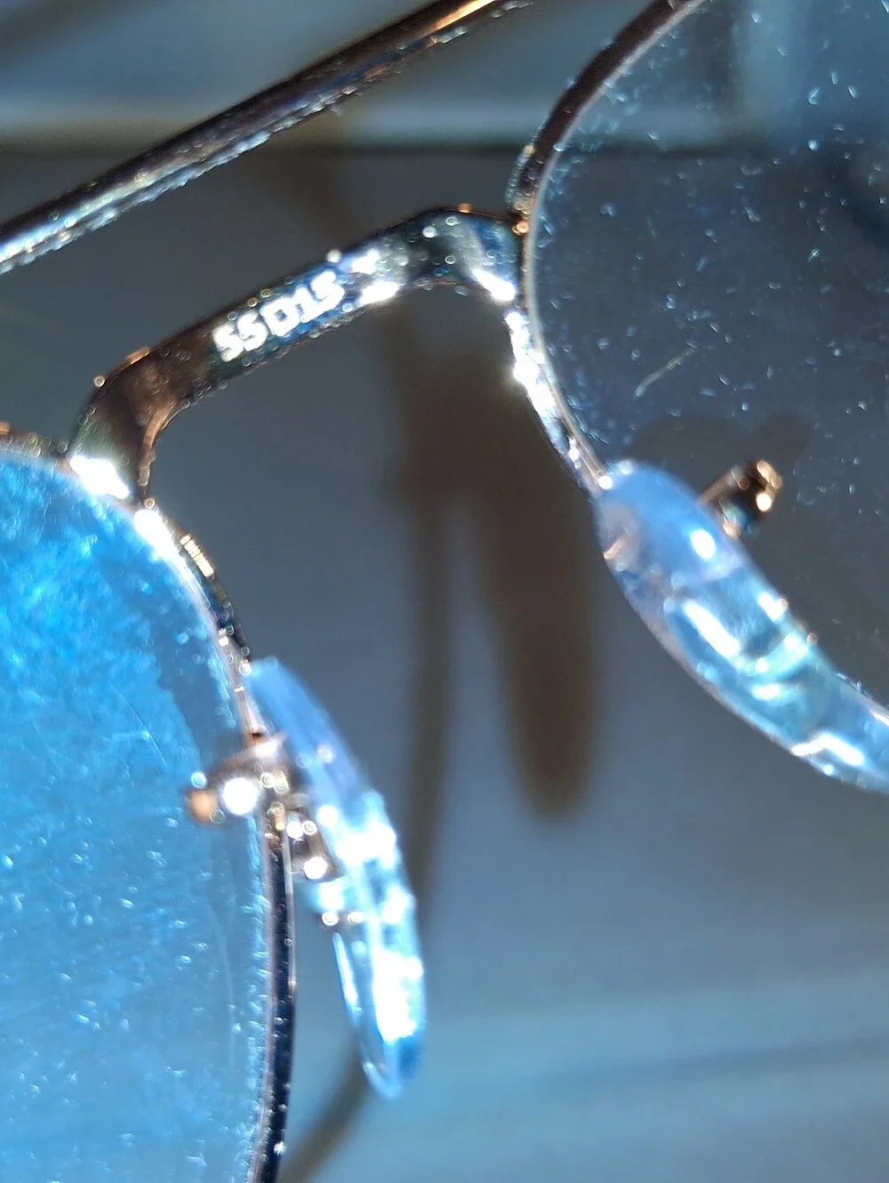 Ray Ban Rose Gold Metal Glasses Frames NWOT